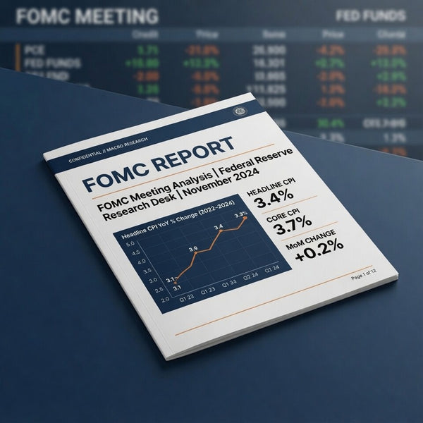 💥Note de la Réserve fédérale (FOMC)